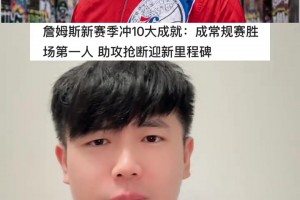 詹姆斯新赛季将冲击十大成就，其各项里程碑的达成难度与历史意义
